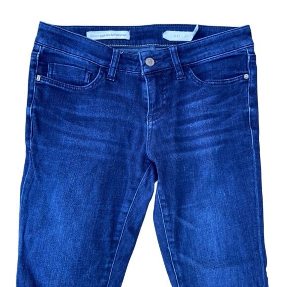 Anthropologie Pilcro 26 Stet Mid-Rise Dark Wash Jeans - Picture 4 of 10